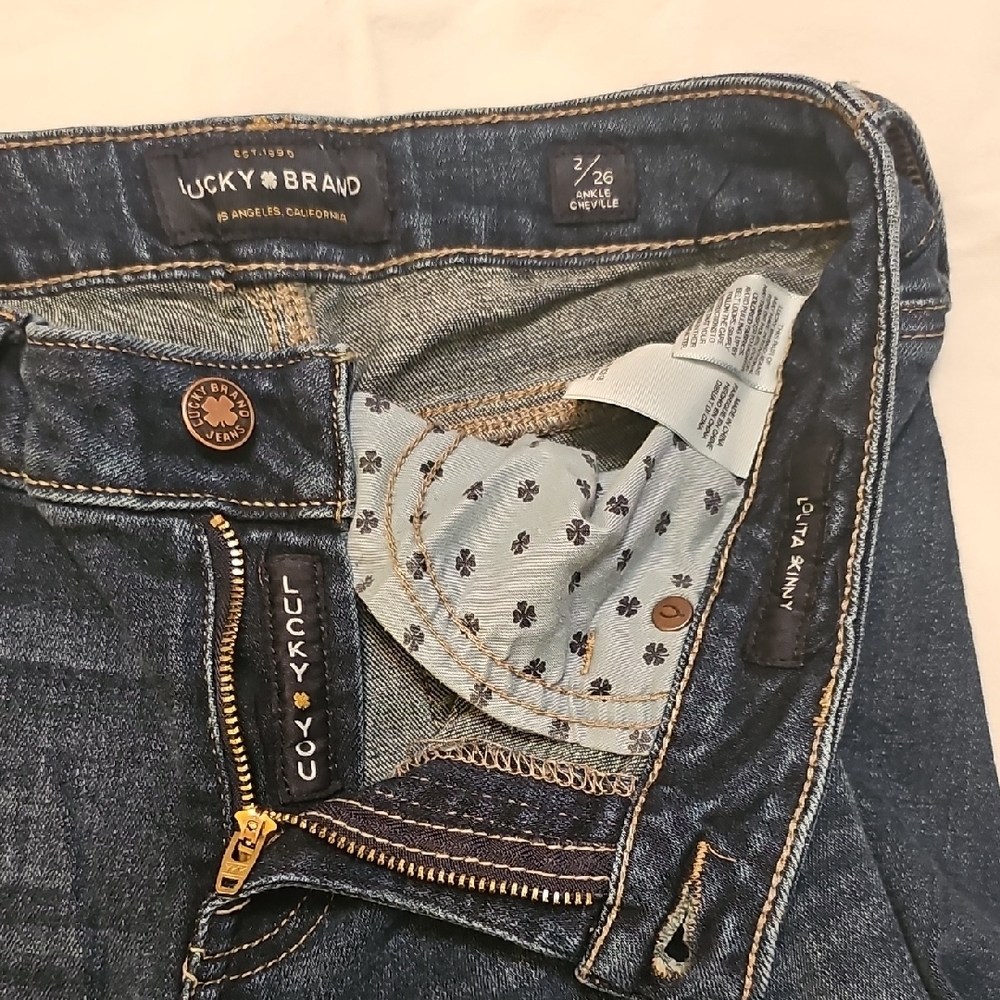 Lucky Brand Women's Blue Jeans - Picture 3 of 6